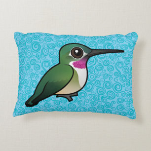 Birdorable Broad-tailed Hummingbird Accent Kussen