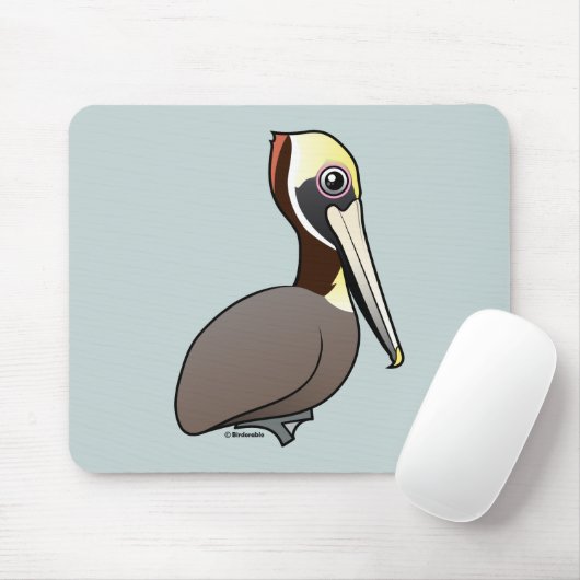 Birdorable Brown Pelican Muismat (Met muis)