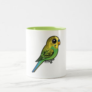 Birdorable Budgerigar Tweekleurige Koffiemok