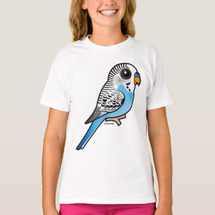 Birdorable Budgie Blue T-shirt