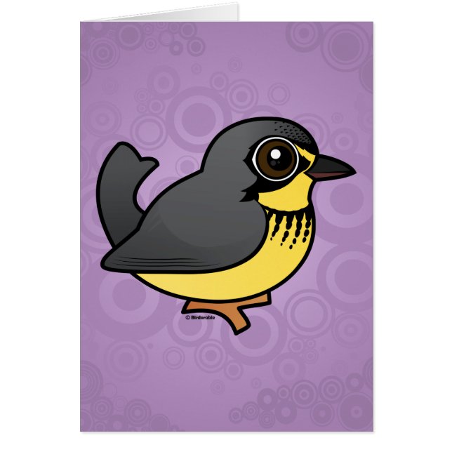 Birdorable Canada Warbler (Voorkant)