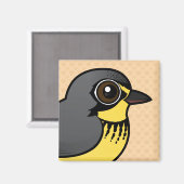 Birdorable Canada Warbler Magneet (Voorkant / Achterkant)