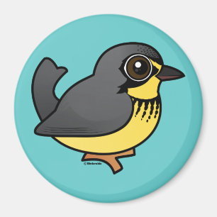 Birdorable Canada Warbler Magneet