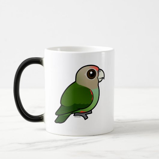 Birdorable Cape Parrot Magische Mok (Links)