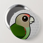 Birdorable Cape Parrot Ronde Button 4,0 Cm (Voorkant /achterkant)