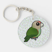 Birdorable Cape Parrot Sleutelhanger (Voorkant)