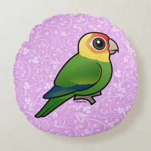 Birdorable Carolina Parakeet Rond Kussen