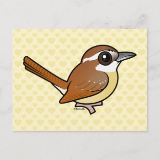 Birdorable Carolina Wren Briefkaart