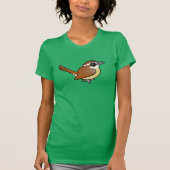 Birdorable Carolina Wren T-shirt (Voorkant)