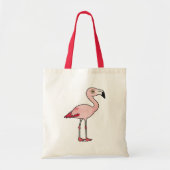 Birdorable Chilean Flamingo Tote Bag (Voorkant)