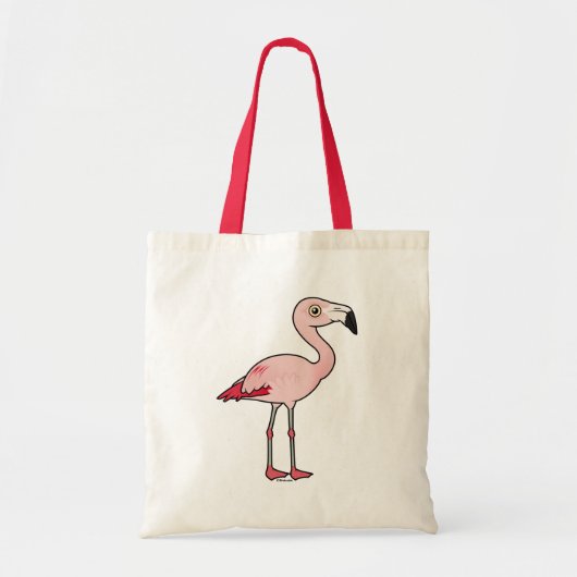 Birdorable Chilean Flamingo Tote Bag (Voorkant)