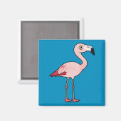 Birdorable Chileense Flamingo Magneet (Voorkant / Achterkant)