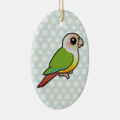 Birdorable Cinnamon Green-cheeked Conure Keramisch Ornament (Rechts)