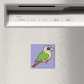 Birdorable Cinnamon Green-cheeked Conure Magneet (Insitu (Vaatwasser))