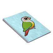 Birdorable Cinnamon Green-cheeked Conure Notitieboek (Rechterzijde)
