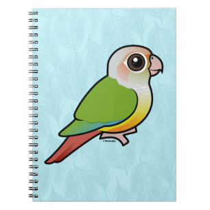 Birdorable Cinnamon Green-cheeked Conure Notitieboek