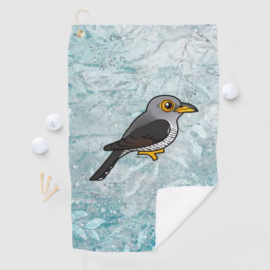 Birdorable Common Cuckoo Golfhanddoek (Insitu)