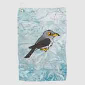 Birdorable Common Cuckoo Golfhanddoek (Voorkant)