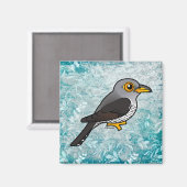 Birdorable Common Cuckoo Magneet (Voorkant / Achterkant)