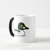Birdorable Common Goldeneye Magische Mok (Voorkant links)