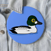 Birdorable Common Goldeneye Ronde Button 6,0 Cm (In situ)