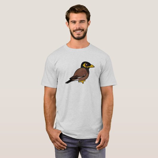 Birdorable Common Myna T-shirt (Voorkant volledig)