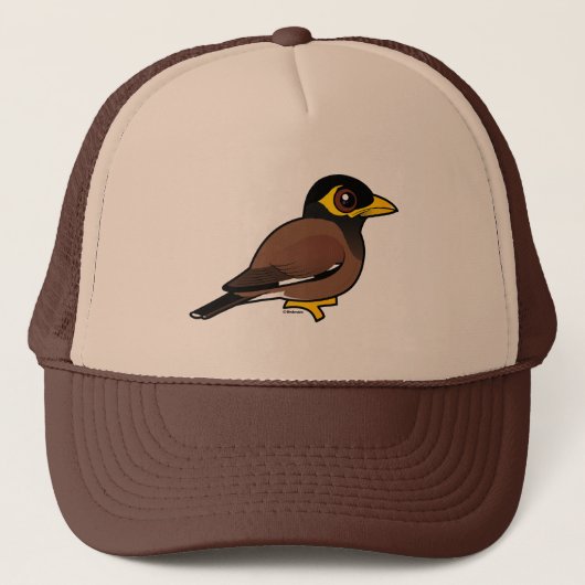 Birdorable Common Myna Trucker Pet (Voorkant)