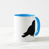 Birdorable Common Raven Mok (Voorkant rechts)