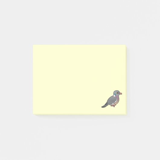 Birdorable Common Wood Pigeon Post-it® Notes (Voorkant)