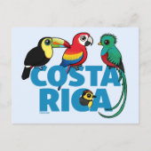 Birdorable Costa Rica Briefkaart (Voorkant)