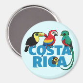 Birdorable Costa Rica Magneet (Voorkant / Achterkant)