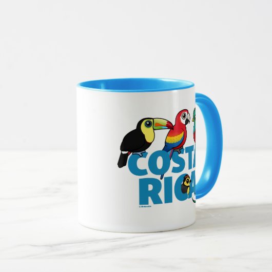 Birdorable Costa Rica Mok (Voorkant rechts)