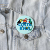 Birdorable Costa Rica Ronde Button 7,6 Cm (In situ)