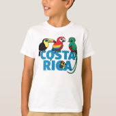 Birdorable Costa Rica T-shirt (Voorkant)