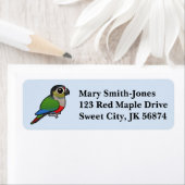 Birdorable Crimson-bellied Paraket Etiket (Insitu)