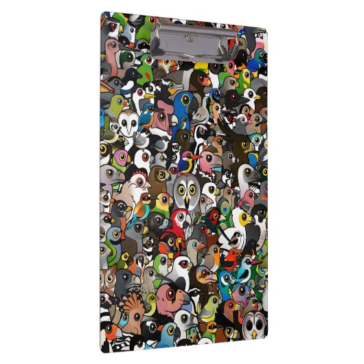 Birdorable Crowd Klembord (Rechts)