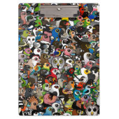 Birdorable Crowd Klembord (Voorkant)