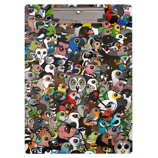 Birdorable Crowd Klembord (Voorkant)