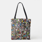 Birdorable Crowd Tote Bag (Achterkant)