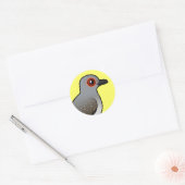 Birdorable Diamond Dove Ronde Sticker (Envelop)