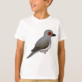 Birdorable Diamond Dove T-shirt (Voorkant)