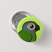 Birdorable Dusky Conure Ronde Button 3,2 Cm (Voorkant /achterkant)