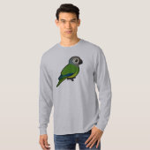 Birdorable Dusky Conure T-shirt (Voorkant volledig)