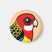 Birdorable Eastern Rosella Magneet (Voorkant)