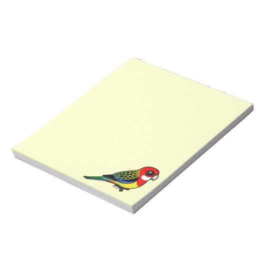 Birdorable Eastern Rosella Notitieblok (Linkerzijde)