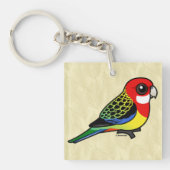 Birdorable Eastern Rosella Sleutelhanger (Voorkant)