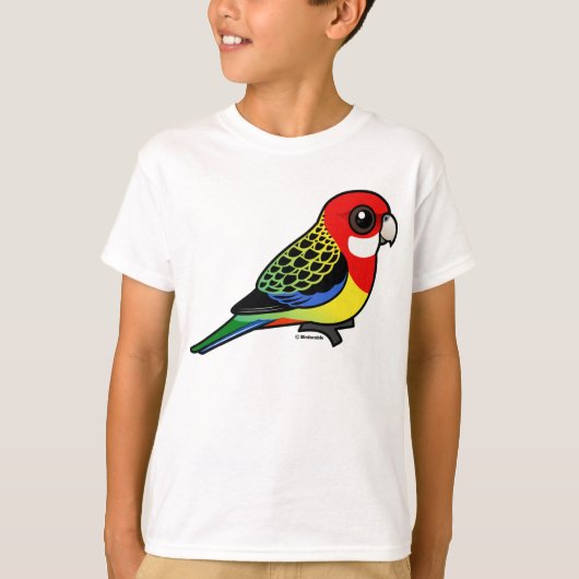 Birdorable Eastern Rosella T-shirt (Voorkant)