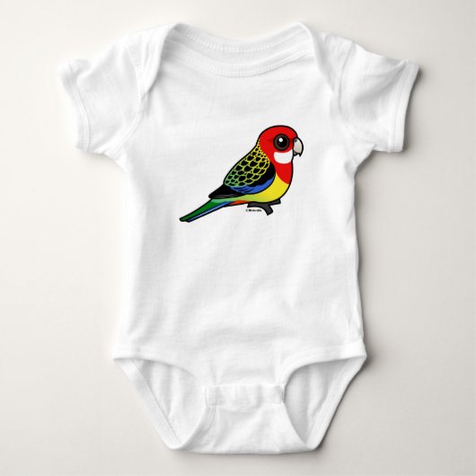 Birdorable Eastern Rosella T-shirt (Voorkant)