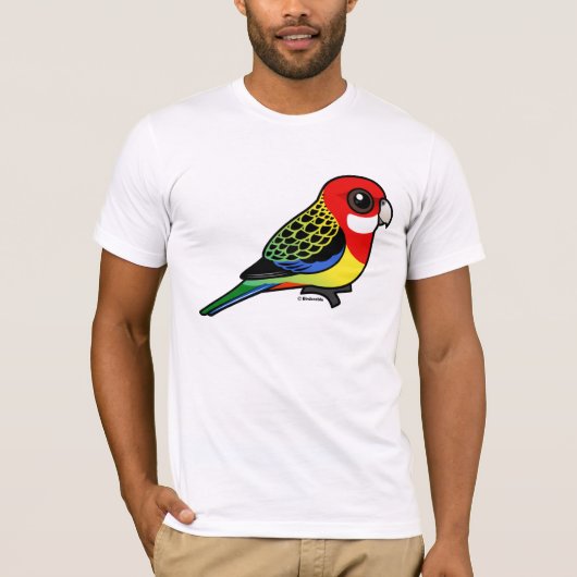 Birdorable Eastern Rosella T-shirt (Voorkant)