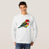 Birdorable Eastern Rosella T-shirt (Voorkant volledig)